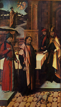 Joachims Opfer und Joachim bei den Hirten von Hans Holbein d. Ä., 1493